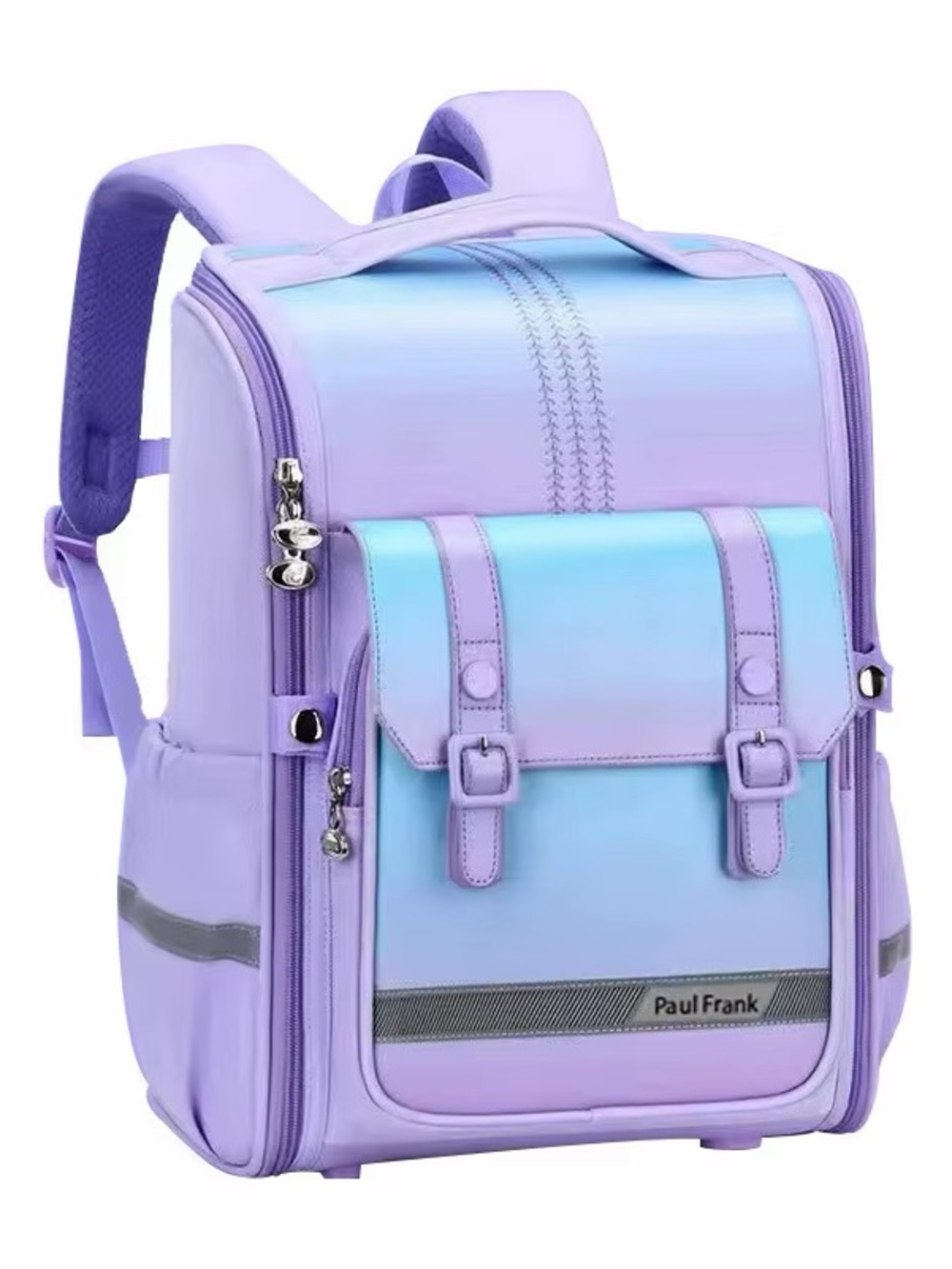 Paul Frank Iridescent Lavender and Aqua School Backpack
